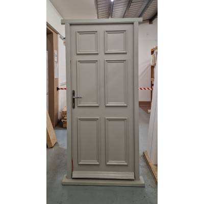 Hardwood Sapele Door and Frame With Insulated Panel SR01...